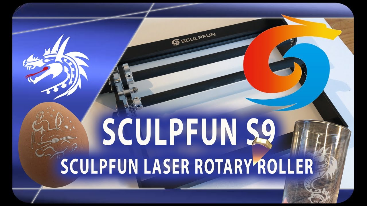 SCULPFUN Laser Rotary Roller Neu