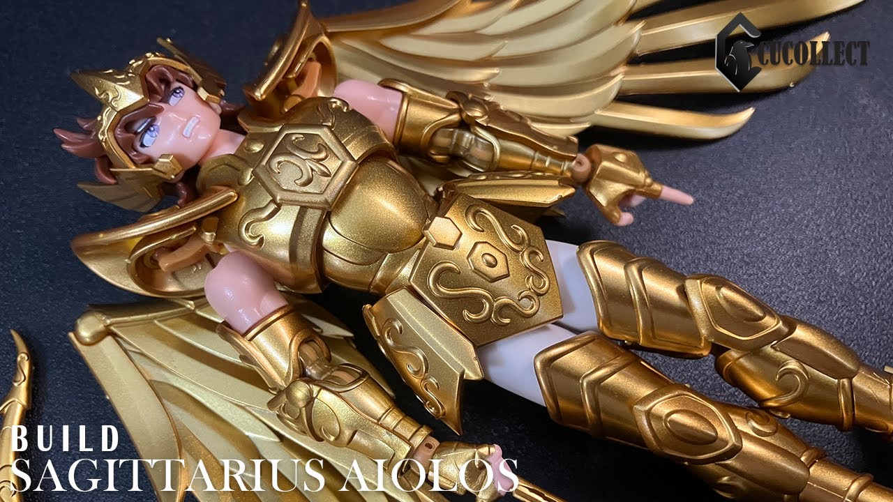 Blokees Sagittarius Aiolos Champion Class Saint Seiya Model Kit!