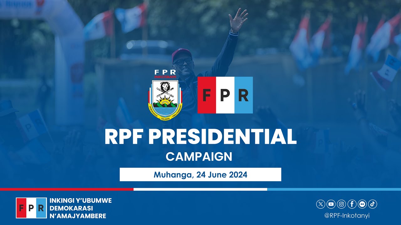 RPF Presidential Campaign | Muhanga, 24 June 2024