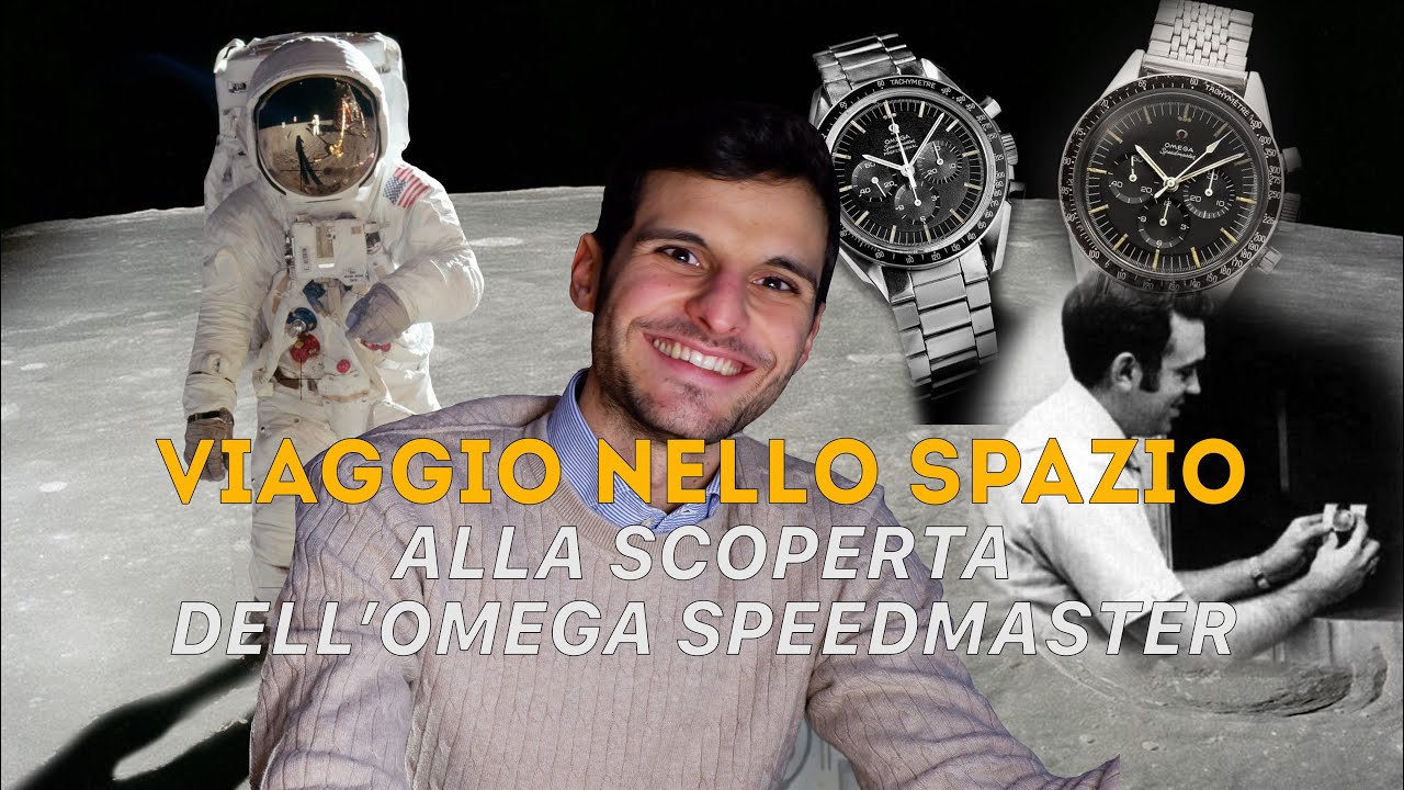 VIAGGIO NELLO SPAZIO ALLA SCOPERTA DELL'OMEGA SPEEDMASTER. Ω