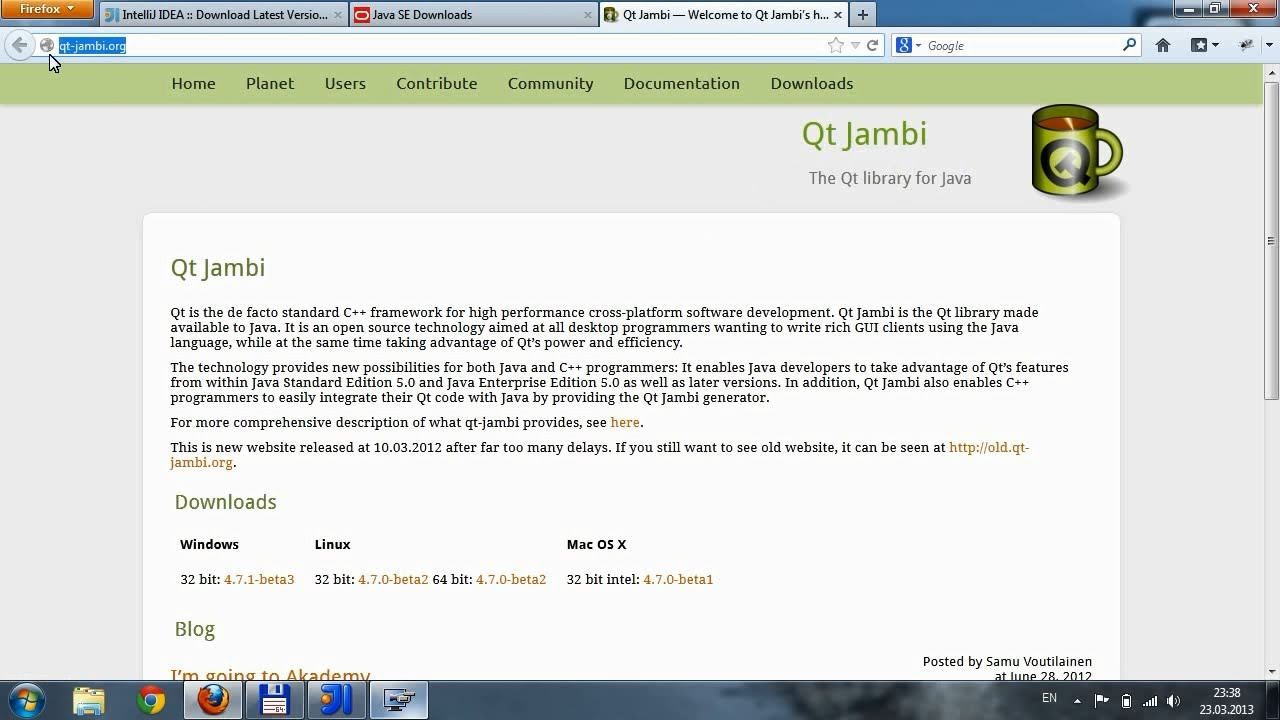 Qt - Использование Qt в Java (QtJambi)