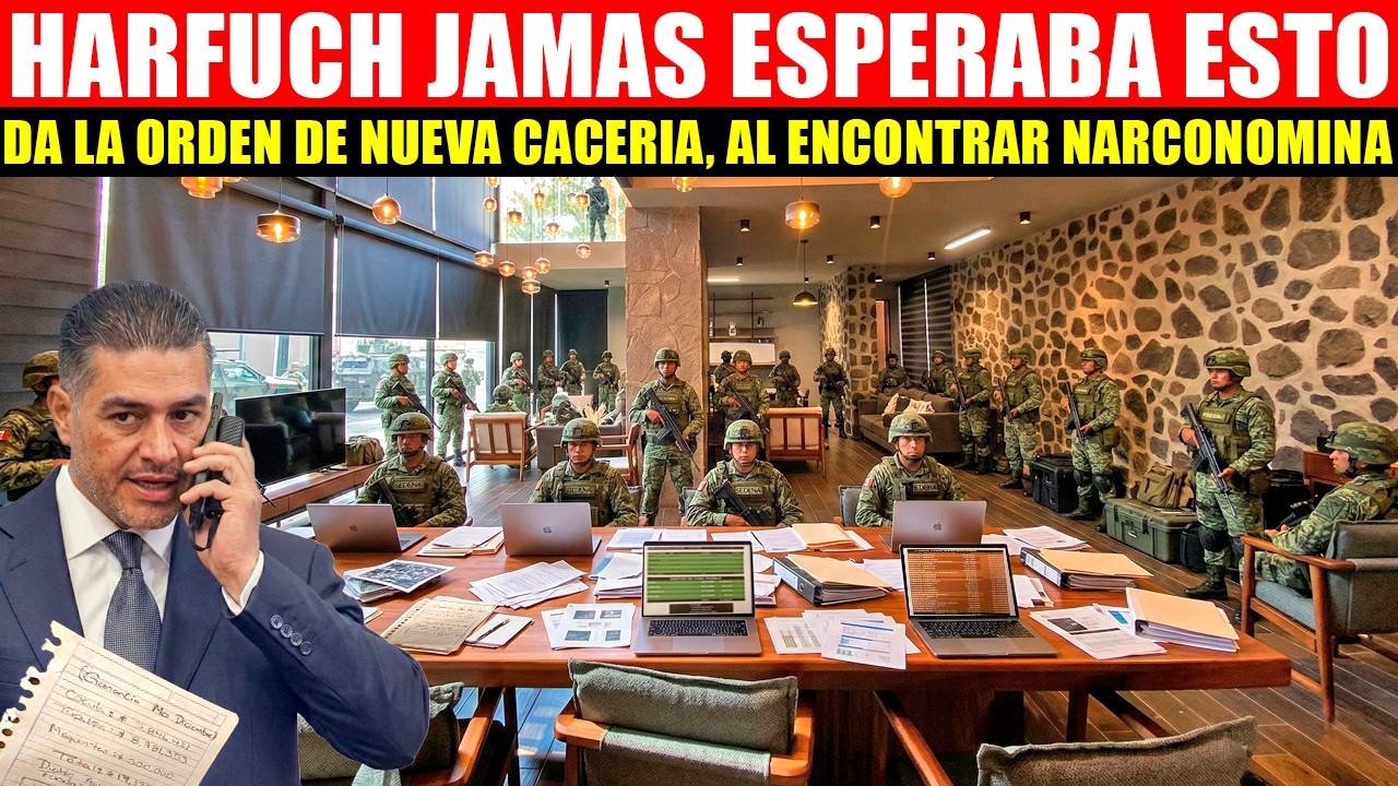 MIRA:HARFUCH EN SHOCK, ENCUENTRA NOMBRES CONOCIDOS EN LA LISTA DE NARC0N0MIN4