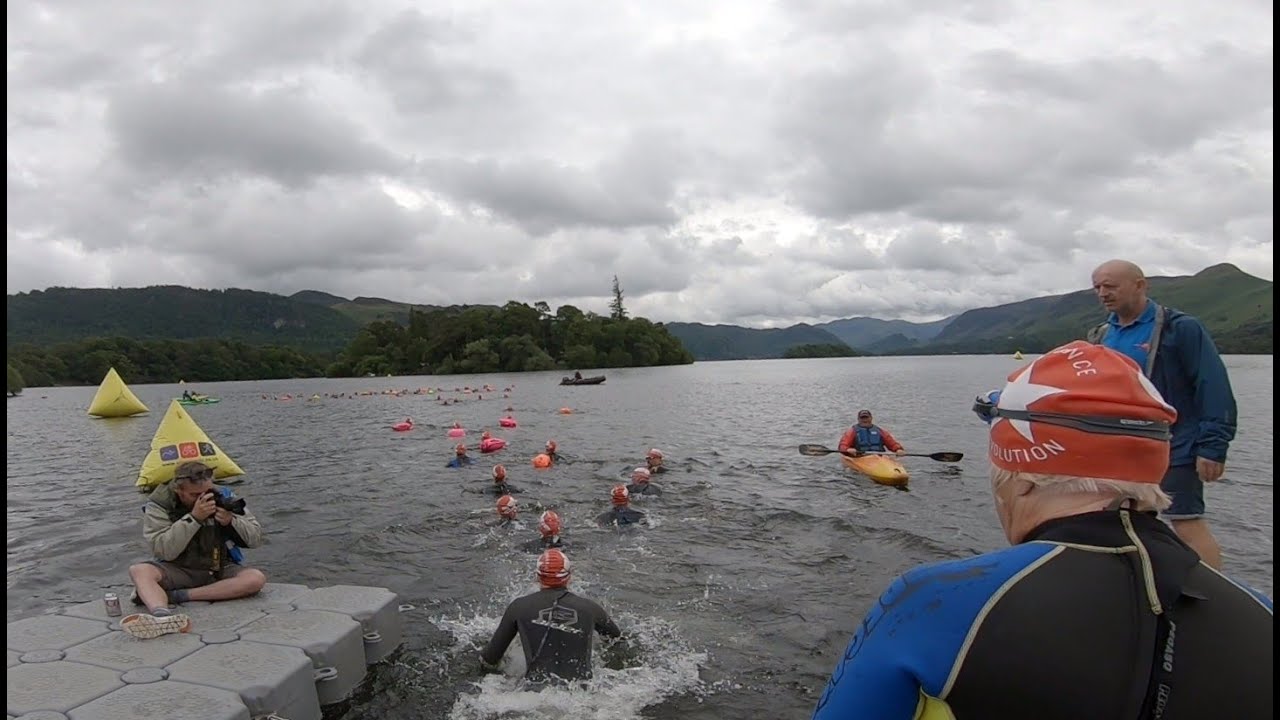 Aquasphere Epic 1 Mile Lakes Swim, Derwentwater Sunday 3rd July 2022