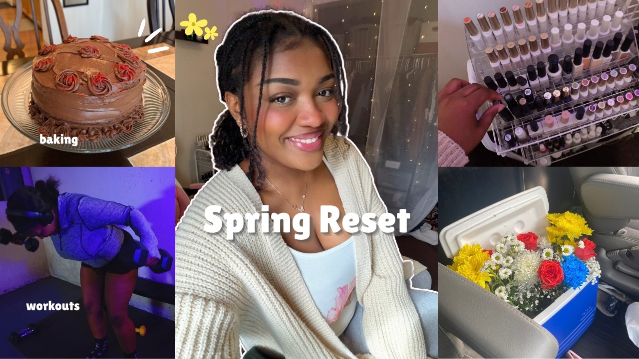 wiosenny reset🌷 (dni z mojego życia, gruntowne sprzątanie, reset paznokci i produktywne dni)