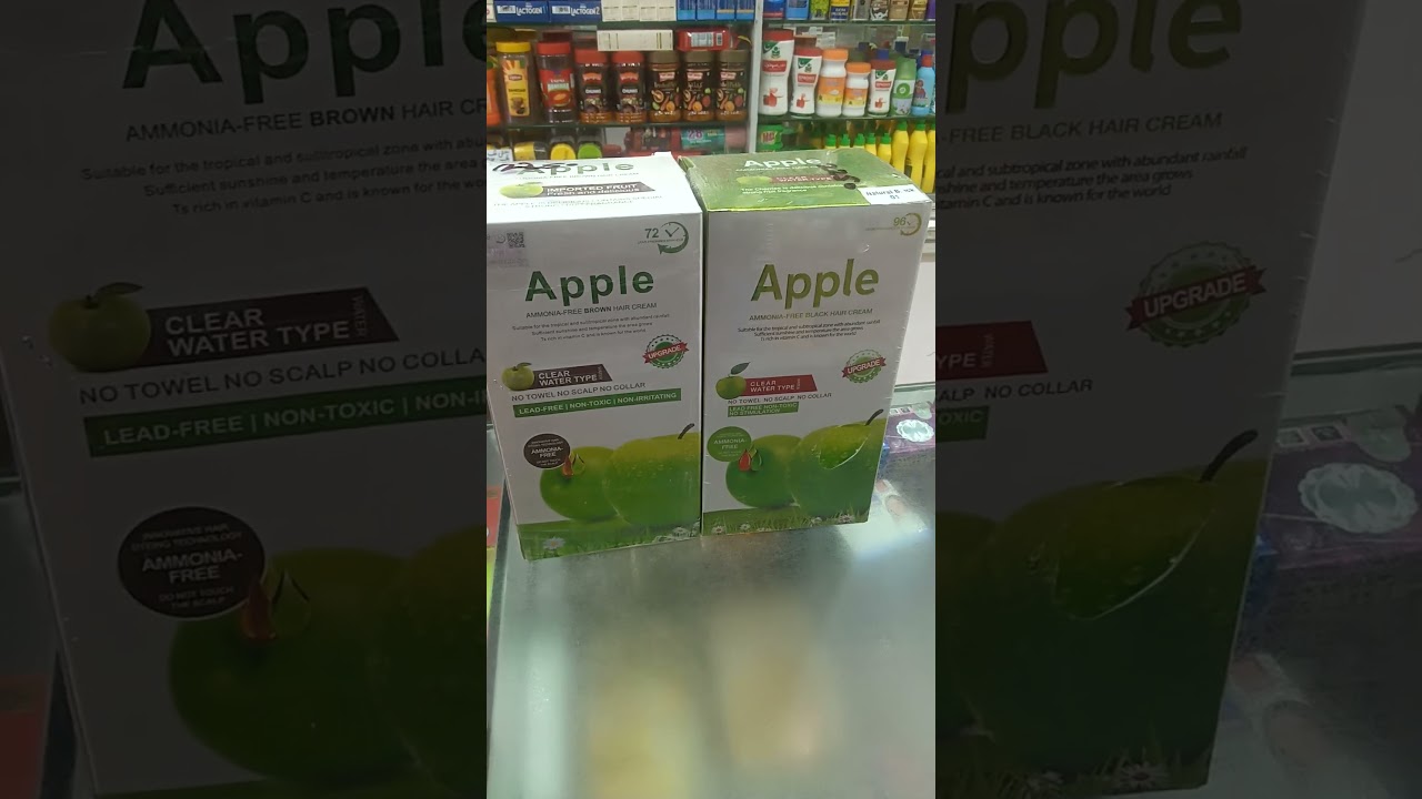 Apple ammonia free hair color price.best hair color. #numan #applecolour