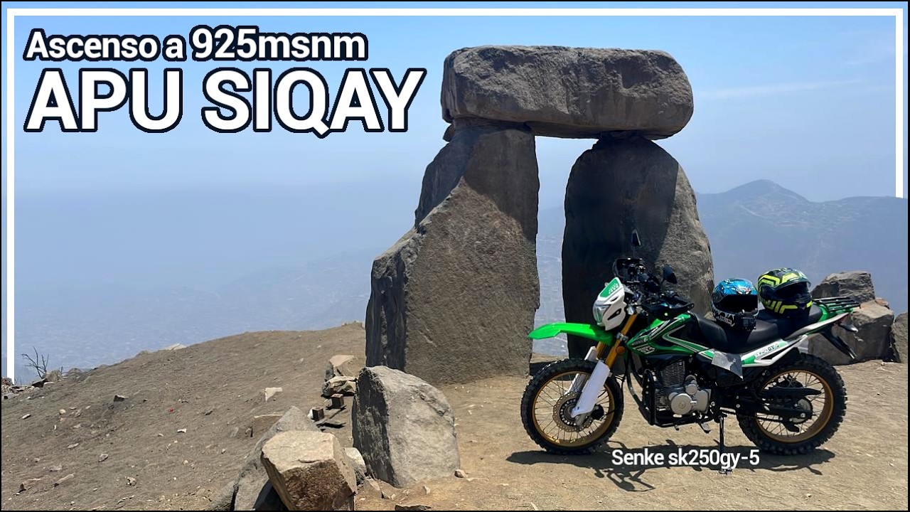 Llego a 925 metros de altura en Lima, !!!en la Senke sk250gy-5!!!