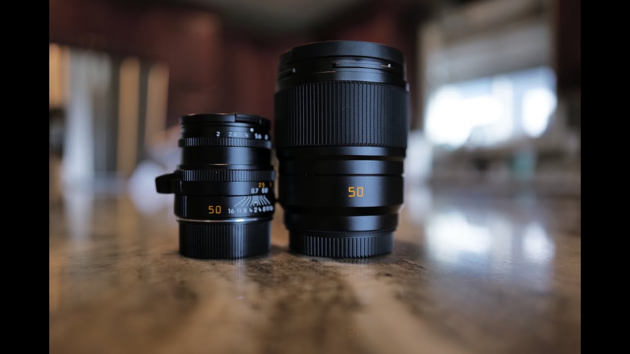 CRON V. CRON: Leica 50mm Summicron V5 (M Mount) vs. Leica 50mm Summicron SL