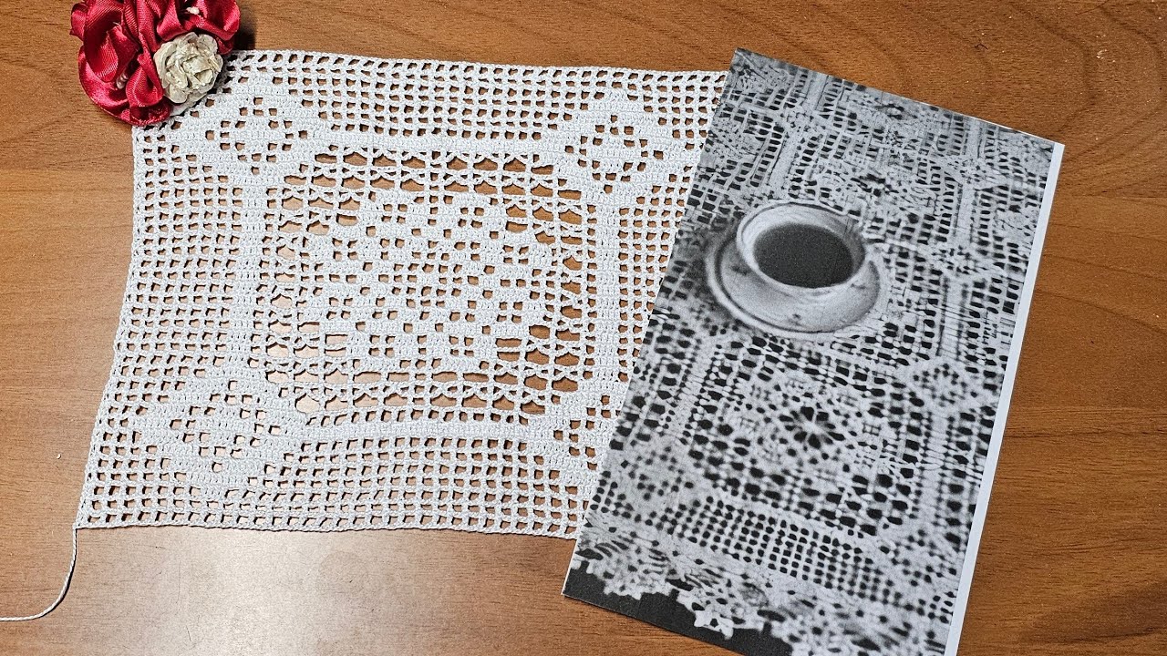 GRANNY FACIL para mantel, tapete, cortinas, etc...