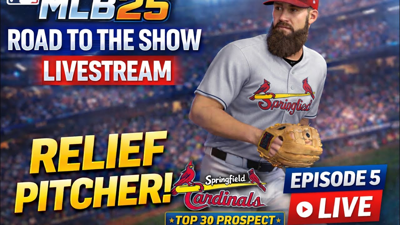 MLB The Show 25 Road to the Show LiveStream episode 5
