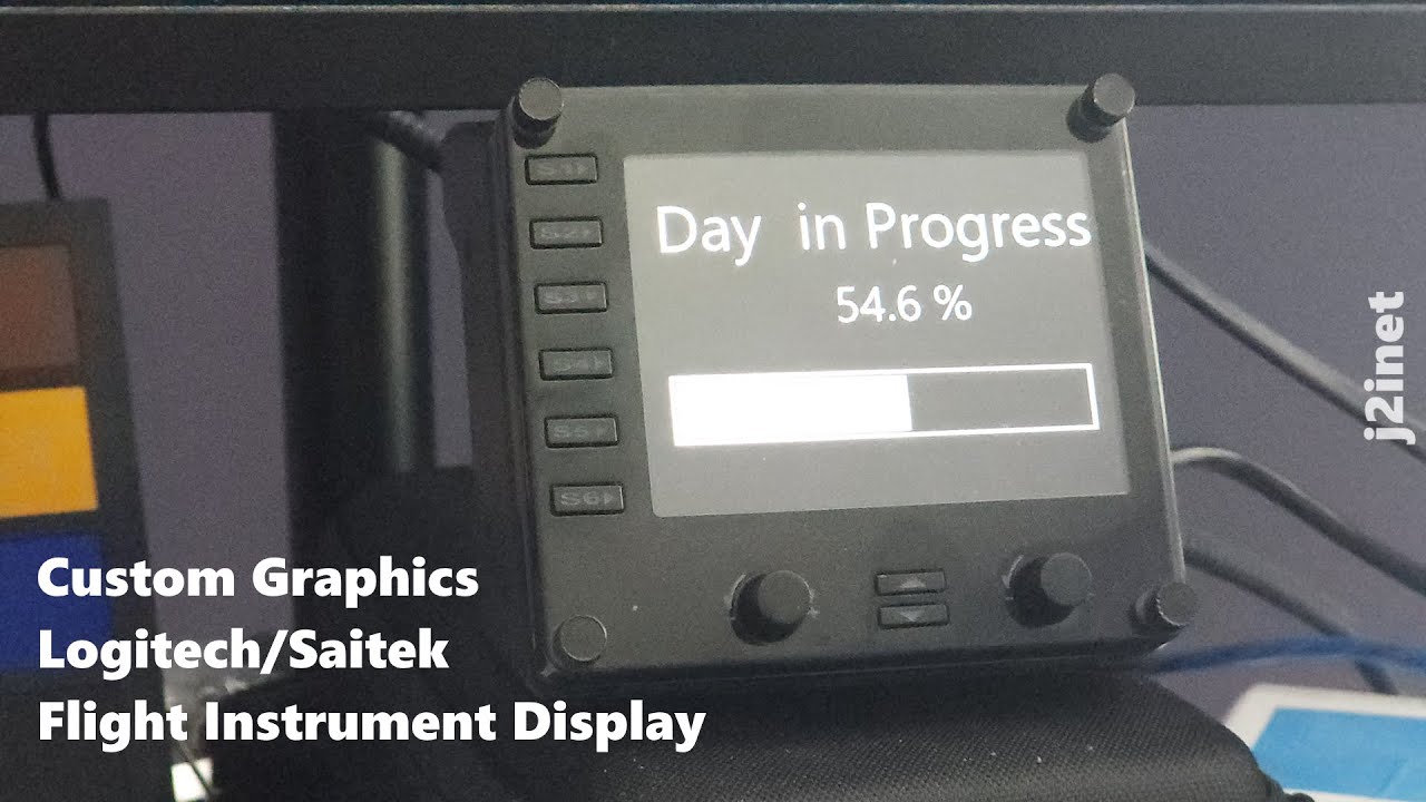 Displaying Custom Graphics on a Saitek/Logitech Flight Instrument Panel | j2i.net