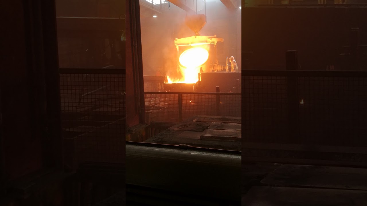 Das letzte gegossene 16 Zyl. Motorengehäuse bei SHW-CT.