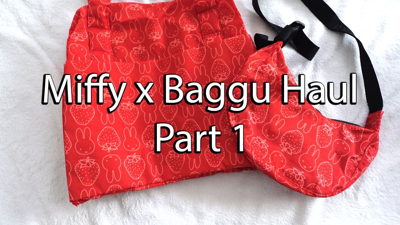 Miffy x Baggu Haul | Part 1