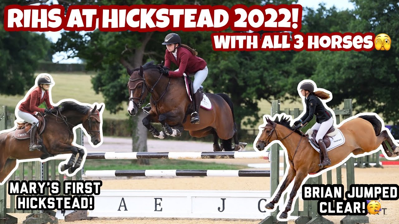 ROYAL INTERNATIONAL HORSE SHOW AT HICKSTEAD 2022 VLOG!