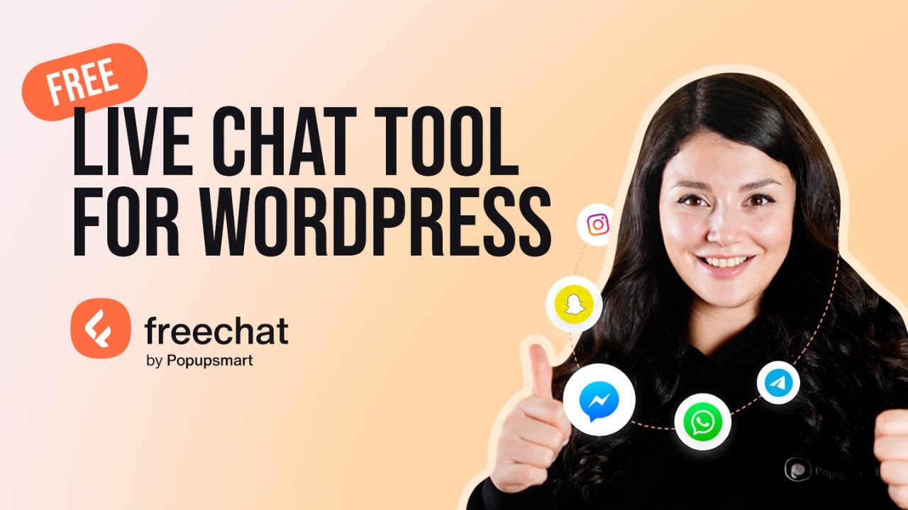 FREE Live Chat Tool for WordPress: Freechat by Popupsmart
