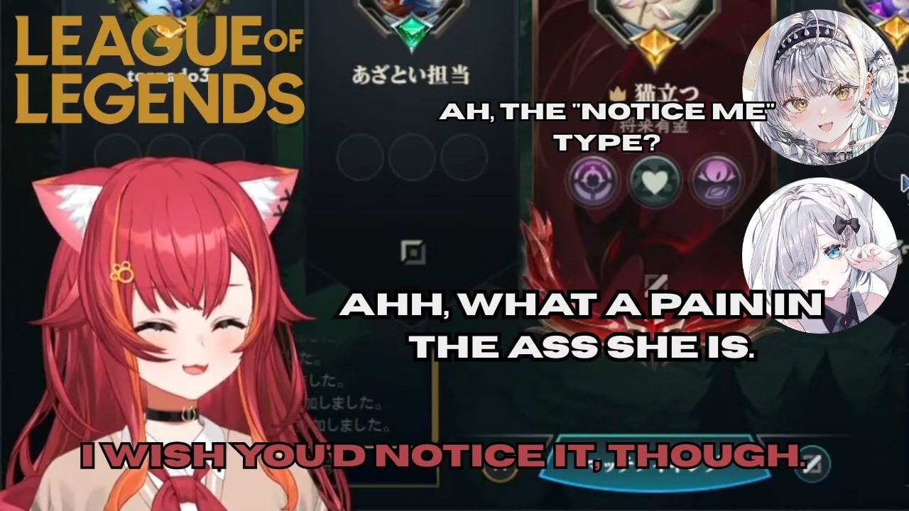 Nekota Tsuna wants to be noticed too! 【VSPO!】