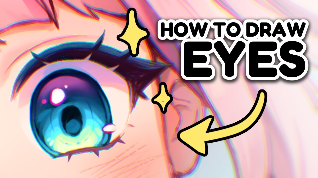 Follow these 3 STEPS to draw ✨ BETTER EYES ✨👀
