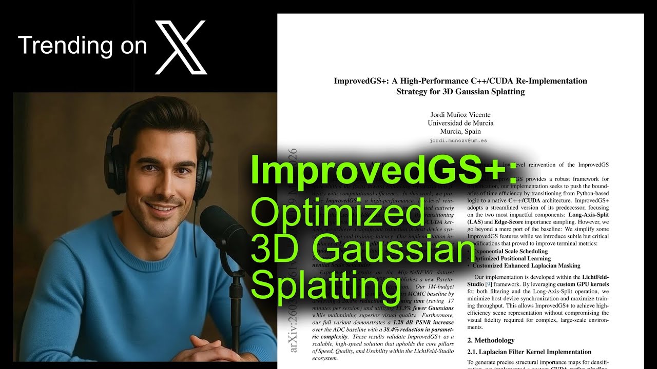 ImprovedGS+: Оптимизированное 3D-гауссово сплэттинг