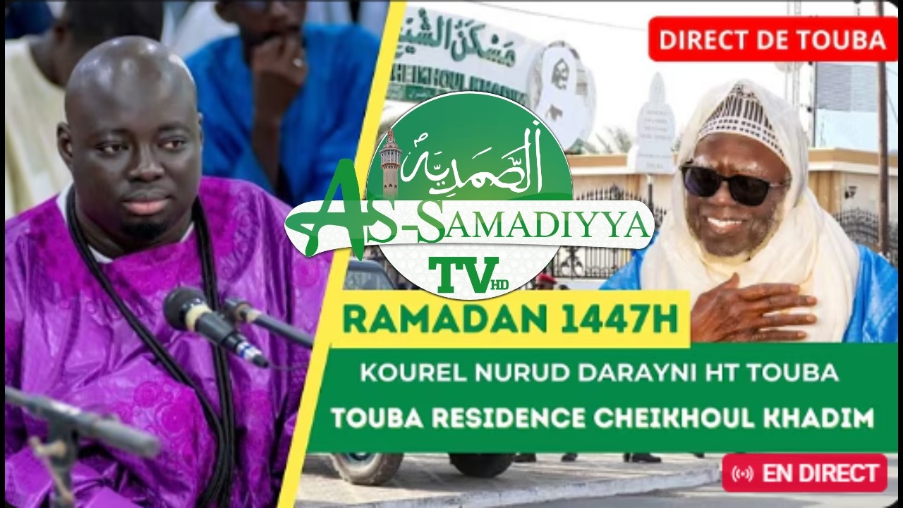 🔴En Direct Résidence Cheikhoul Khadim : Al Mashrabu'ç çâfî minal manbahi'sh Shâfî - 2e Jour