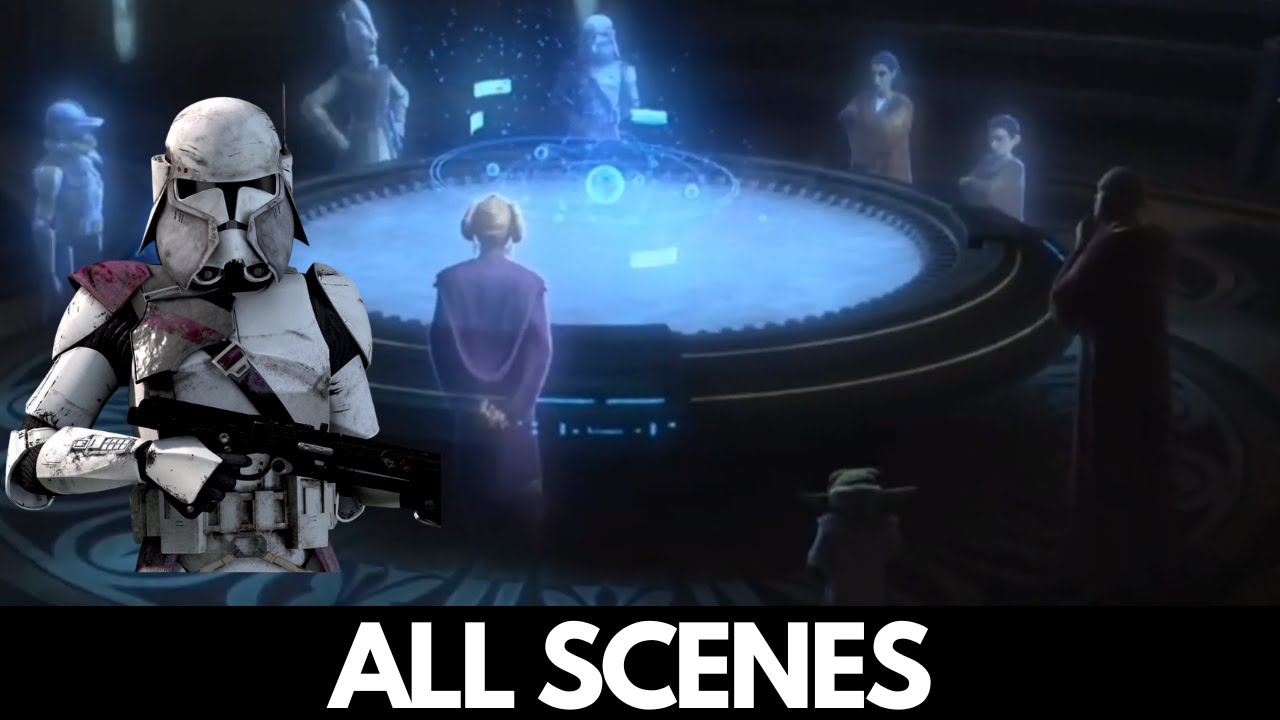 All scenes Commander Bacara (Clone Wars, 3)
