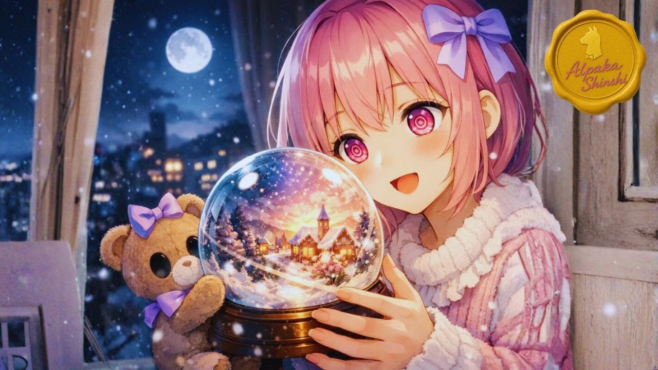 回して、スノードーム。【Lunetta Original】—  Spin the Snowglobe