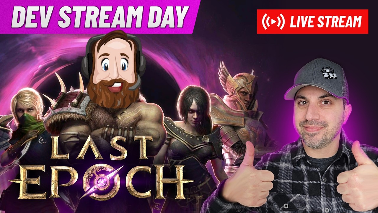 Dev Stream Friday... Working On New Last Epoch Cold Necromancer!