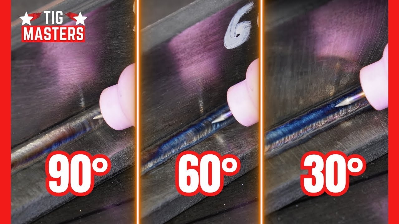 TIG 20° vs 45° vs 90° 🔥 Jaki kąt palnika jest najlepszy?