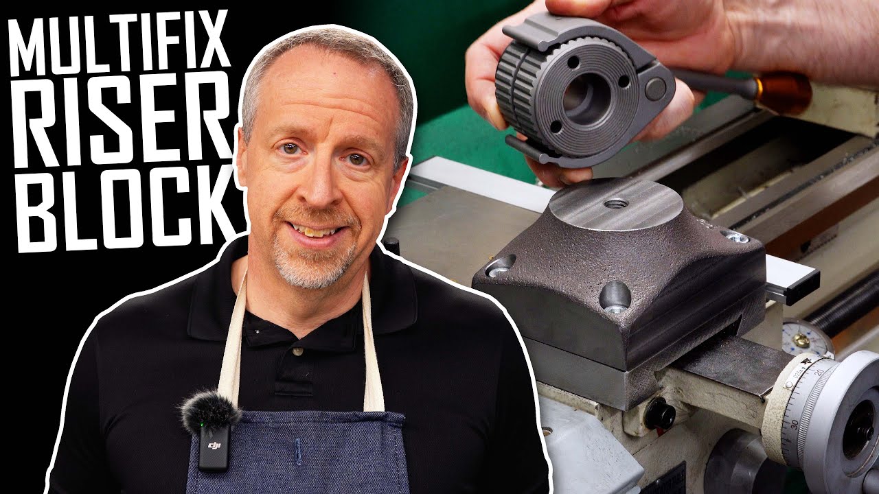 Обработка отливки для цельного резцедержателя Multifix Lathe