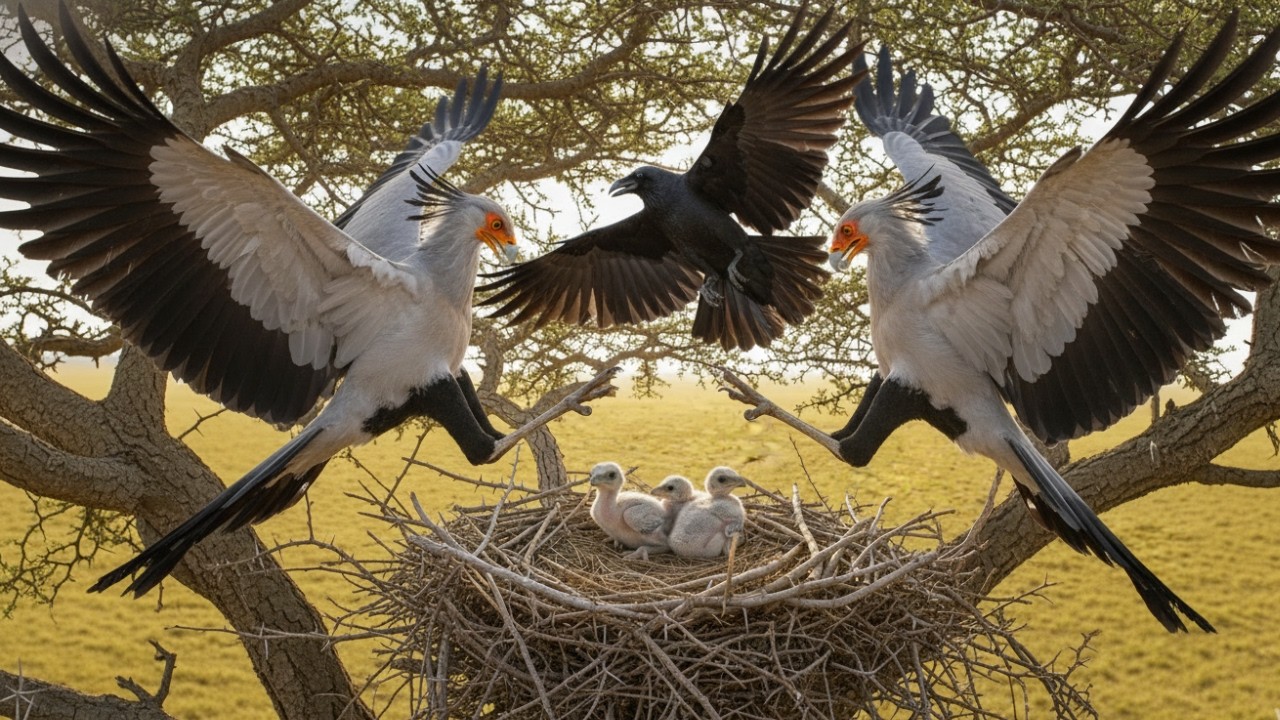 Secretary Bird: 150 Days From Egg to Survivor | Full Life Cycle Documentary