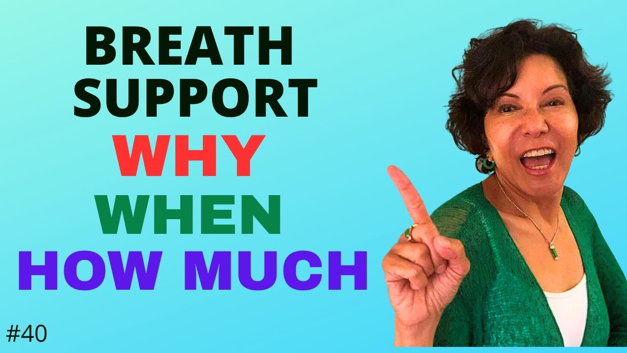 Supporting the Voice (Breath Support) -  WHY, WHEN, HOW MUCH?