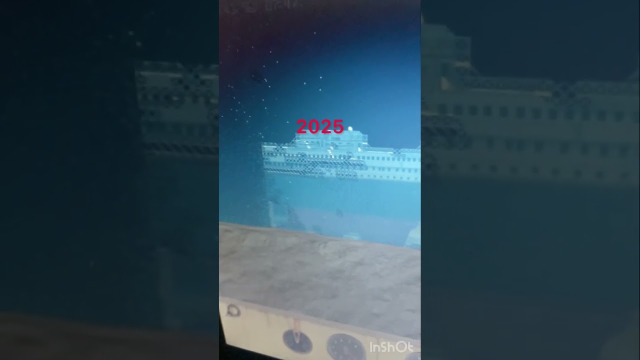 Titanic wreck 2023-2070 (floating sandbox #titanic