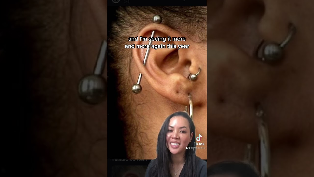 All about industrial cartilage piercings!