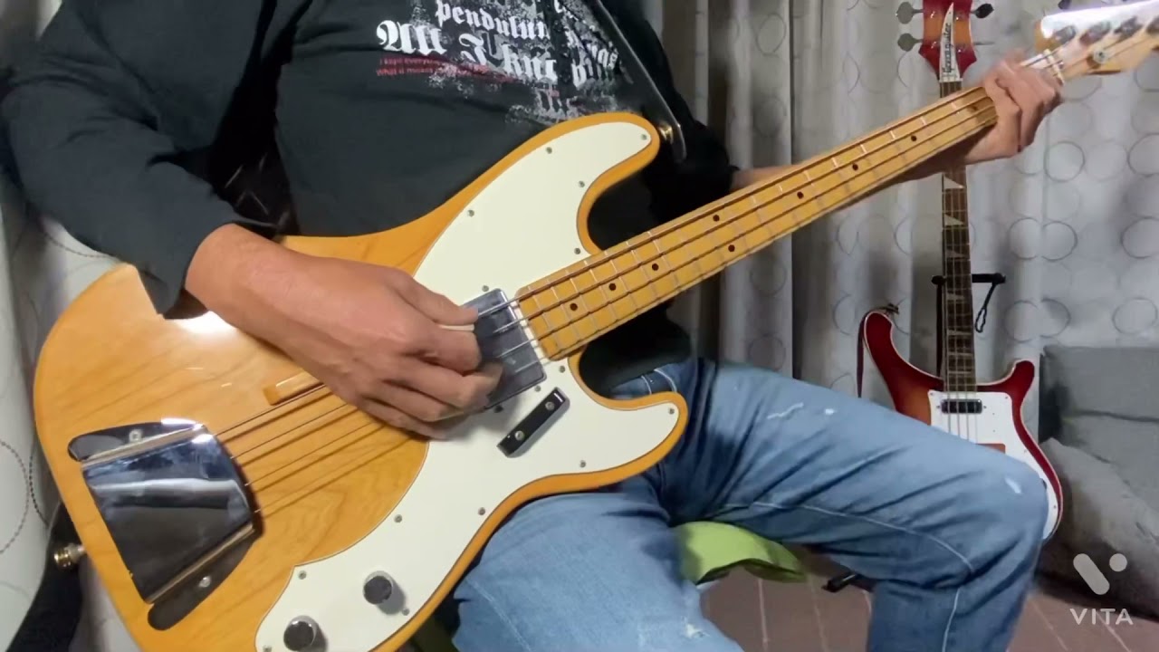 Rainbow Man on the Silver  Mountain （Rainbow on Stage version）BASS coverを弾いた❗️