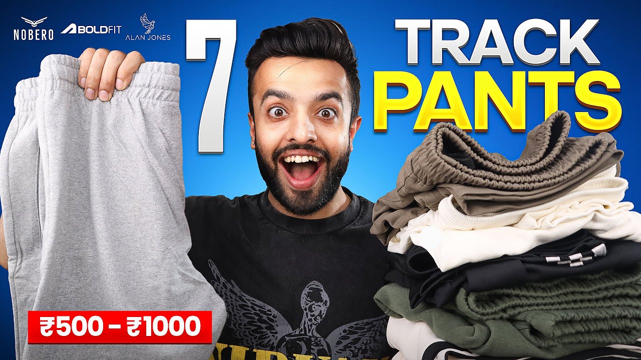 Top 7 Track Pants Every Man Should Own