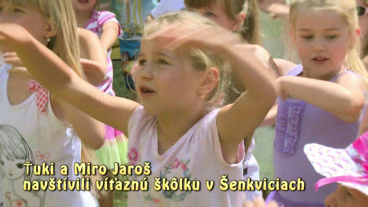 ŤUKI a Miro Jaroš v škôlke v Šenkviciach