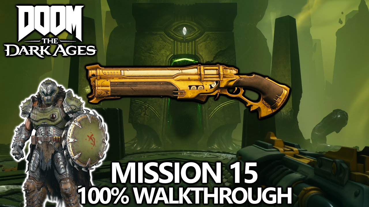 DOOM The Dark Ages - 100% Walkthrough - Mission 15 - All Secrets, Collectibles, Upgrades, Challenges