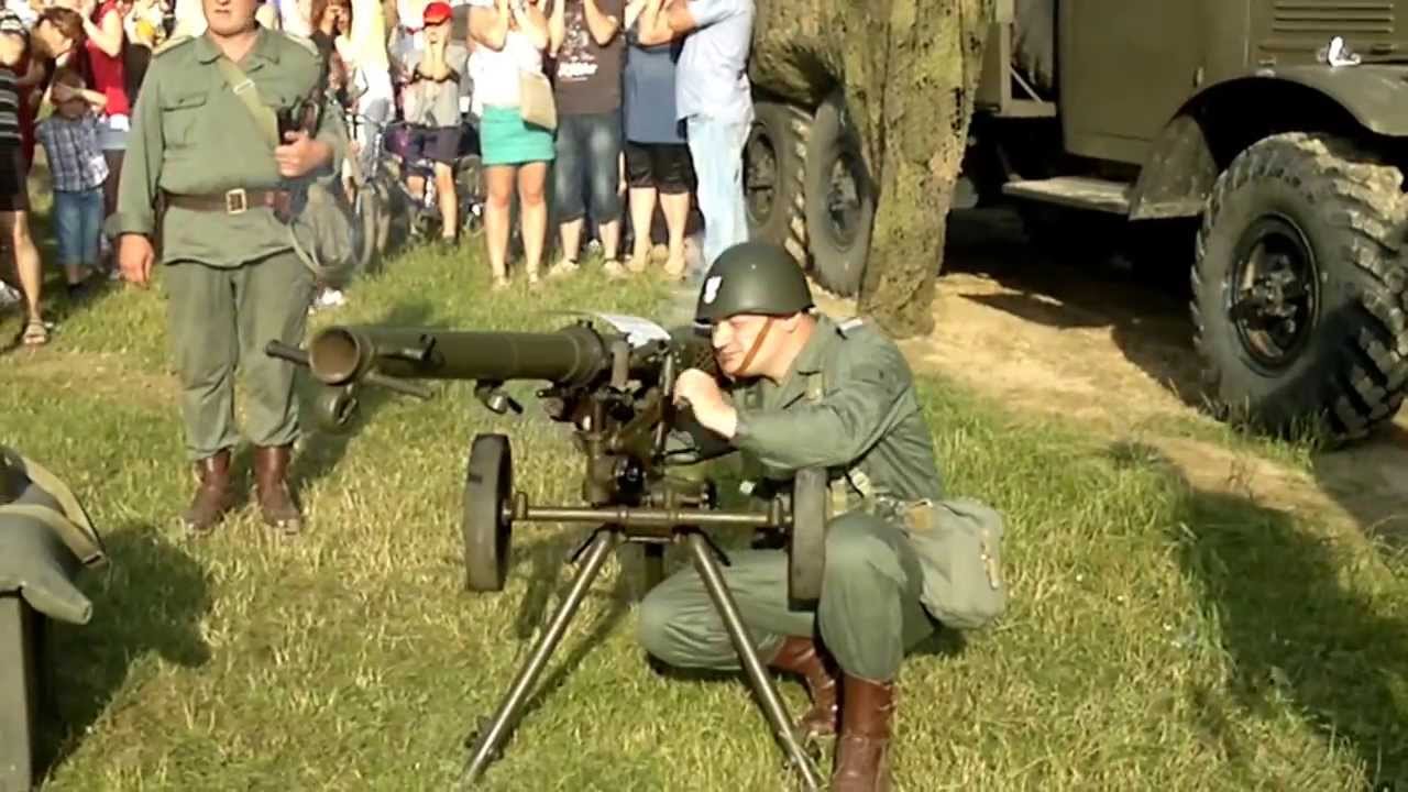 GRH SOJUSZ działo B-10 inscenizacja w Żukowie