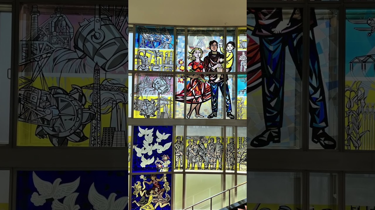 Hidden Inside This GDR Building&hellip; Cold War Propaganda in Color #berlin #berlintravelguide #automobile