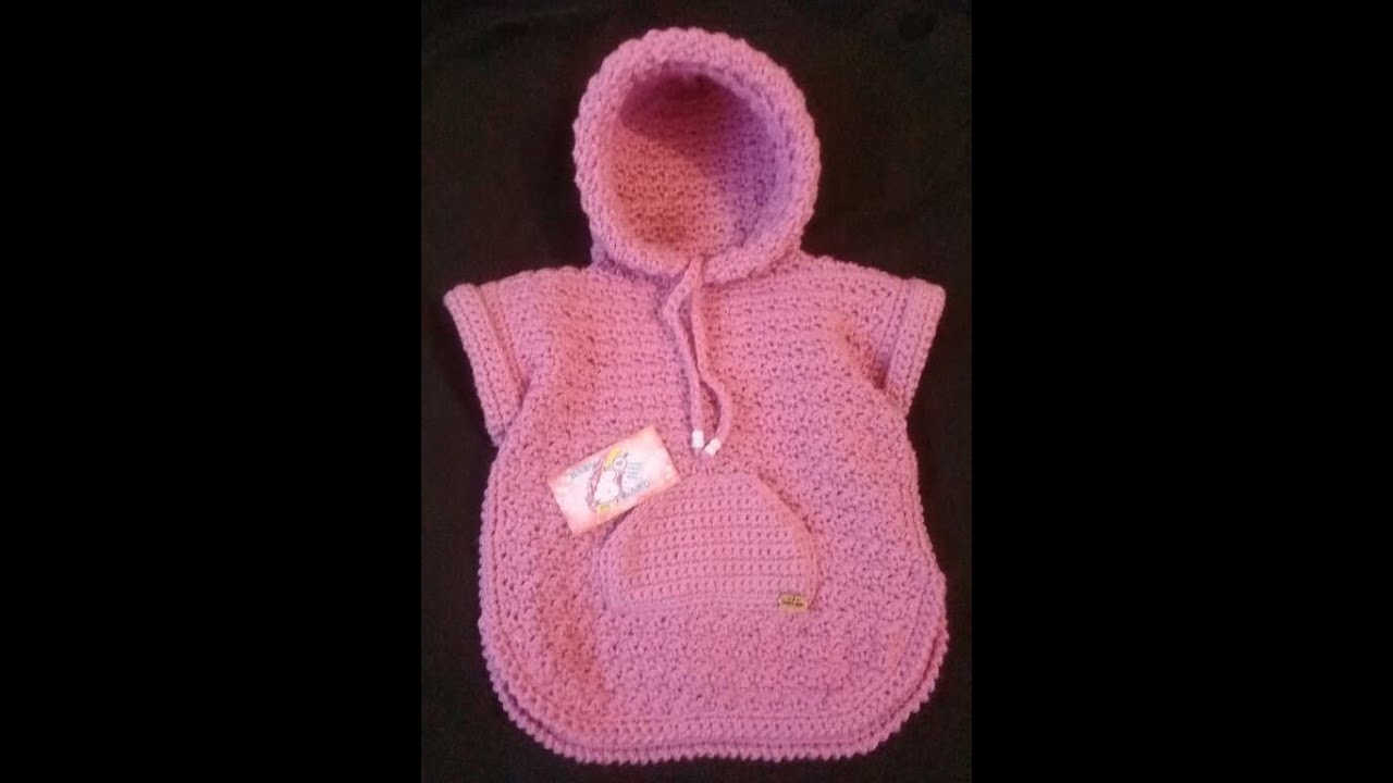 Capa / poncho para niñas