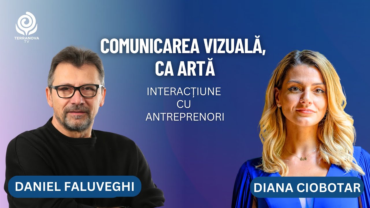Comunicarea vizuală ca artă | Diana Ciobotar și Daniel Faluveghi | Interacțiune cu Antreprenori