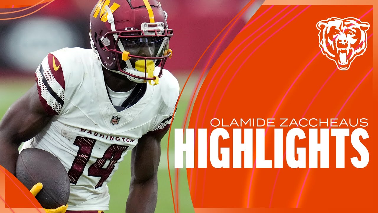 HIGHLIGHTS: Olamide Zaccheaus | Chicago Bears