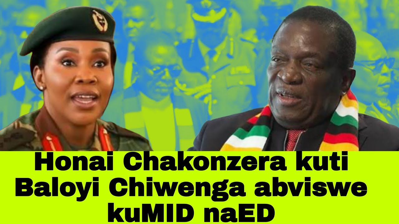 Honai Chakonzera kuti Baloyi Chiwenga abviswe kuMID NaMnangagwa 