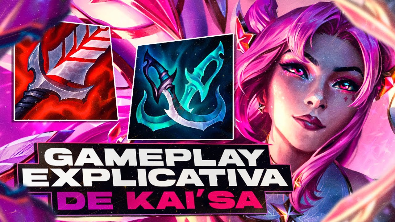 GAMEPLAY EXPLICATIVA DE KAI'SA! | LoL Wild Rift