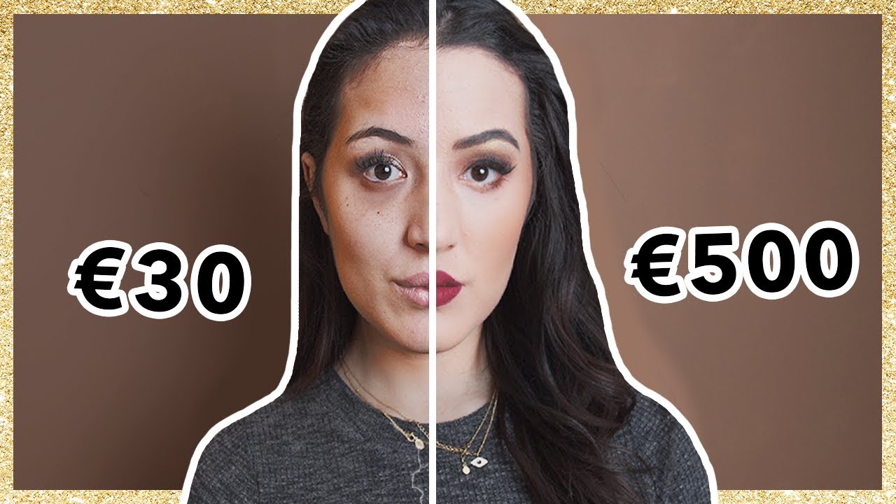 €30 MAKE-UP ARTIST VS €500 MAKE-UP ARTIST