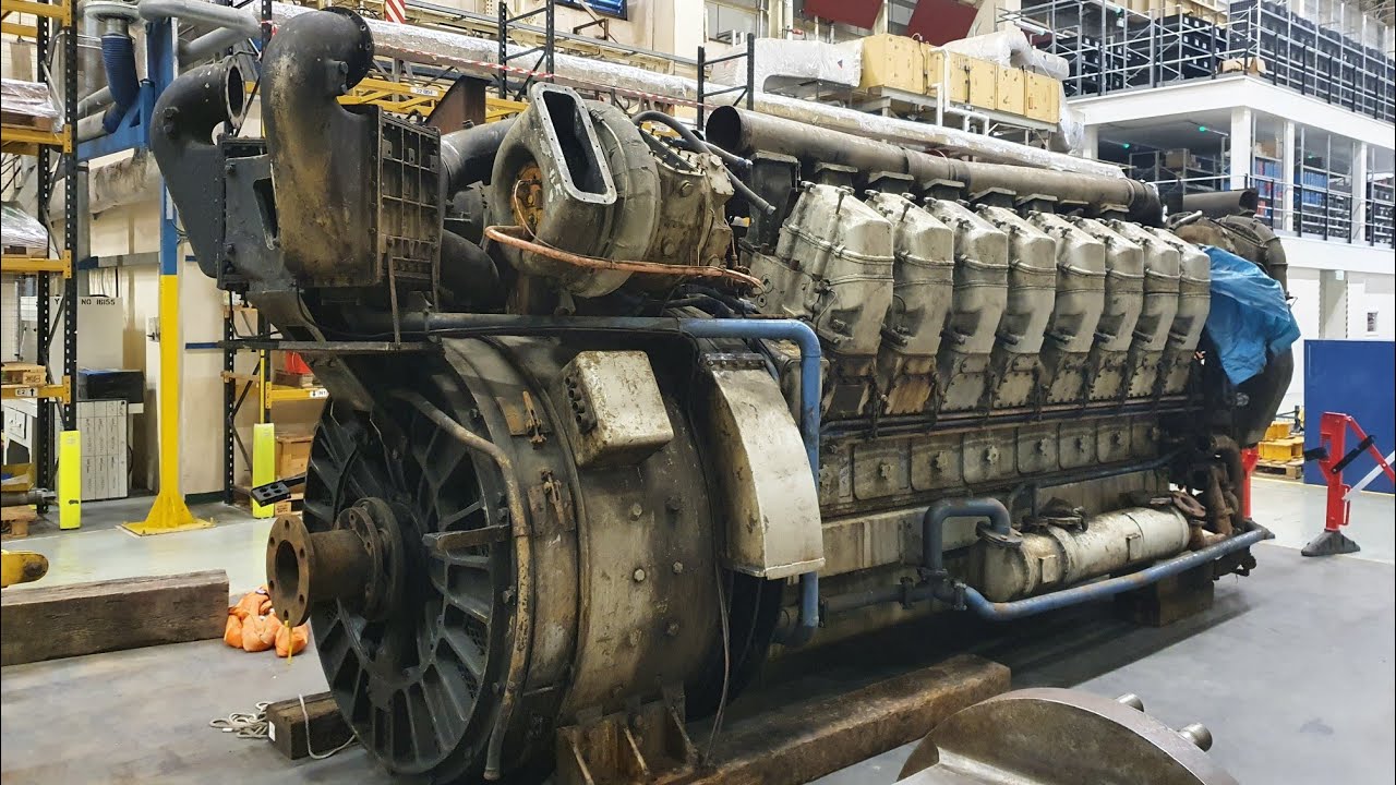 Class 50 Power Unit Strip D402 50002 Superb Time Lapse