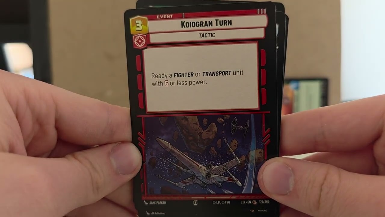 Star Wars Unlimited Jump To Lightspeed booster pack