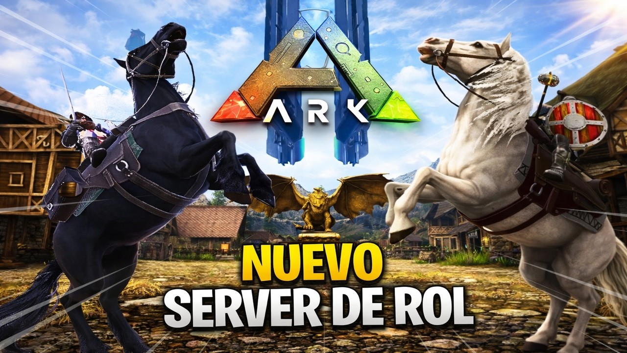 NUEVO SERVER de ROL MEDIEVAL ARK SURVIVAL EVOLVED #ark #arksurvivalevolved #roleplay #arksurvival