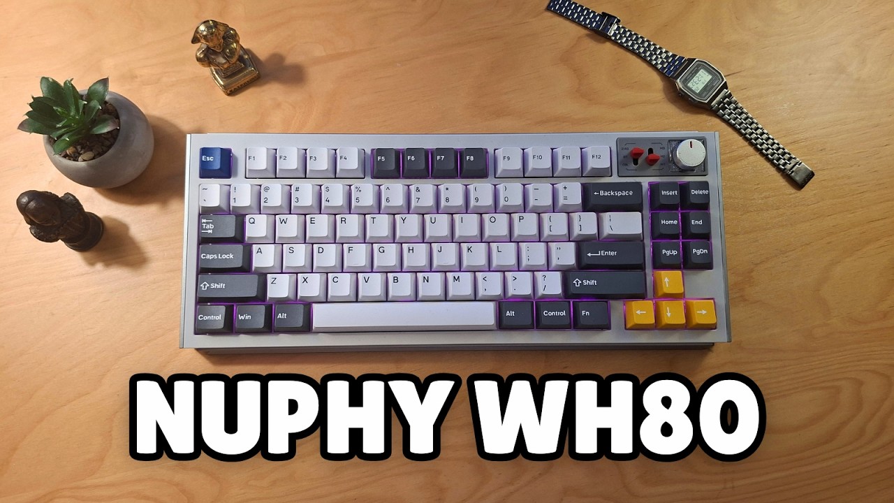 Лучшая беспроводная клавиатура с эффектом Холла 2025 года?! (Обзор Nuphy WH80)