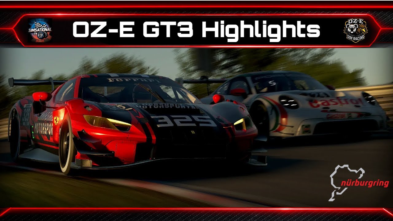 Simsational TV OZ-E GT3 Highlights R1