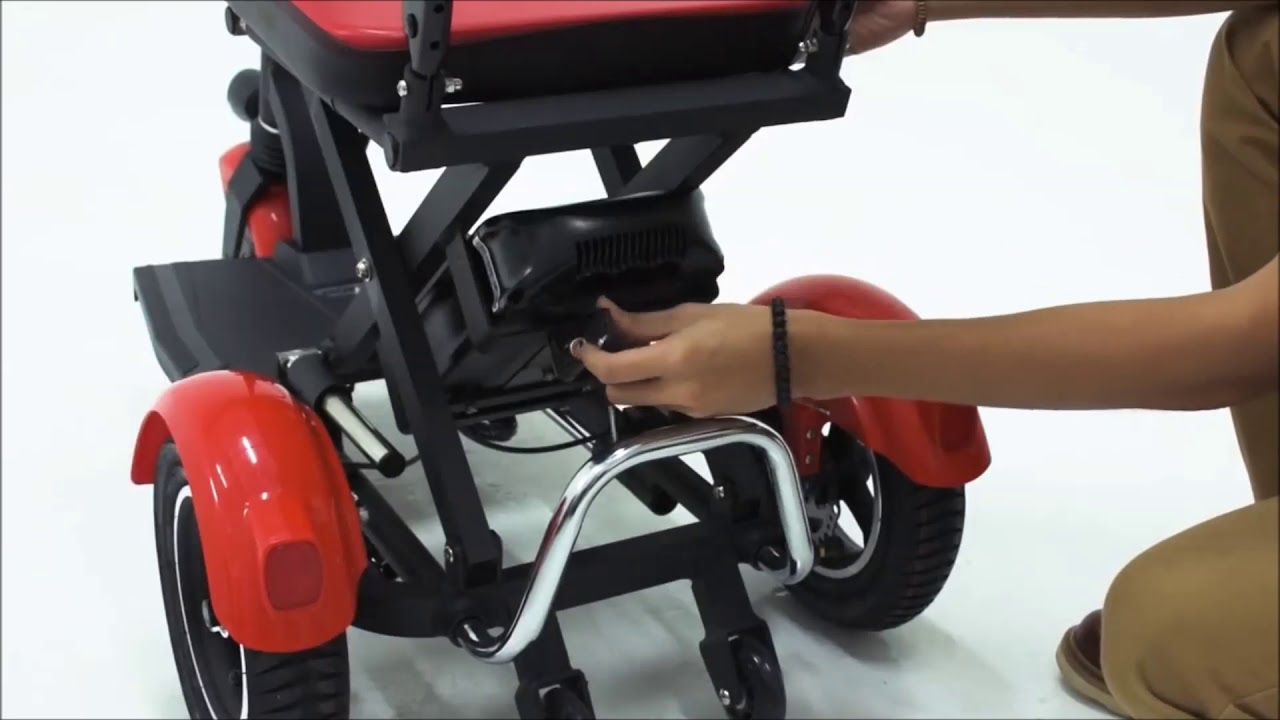 Шустрый и мелкий скутер. Скутеры для инвалидов. Mobility scooter.