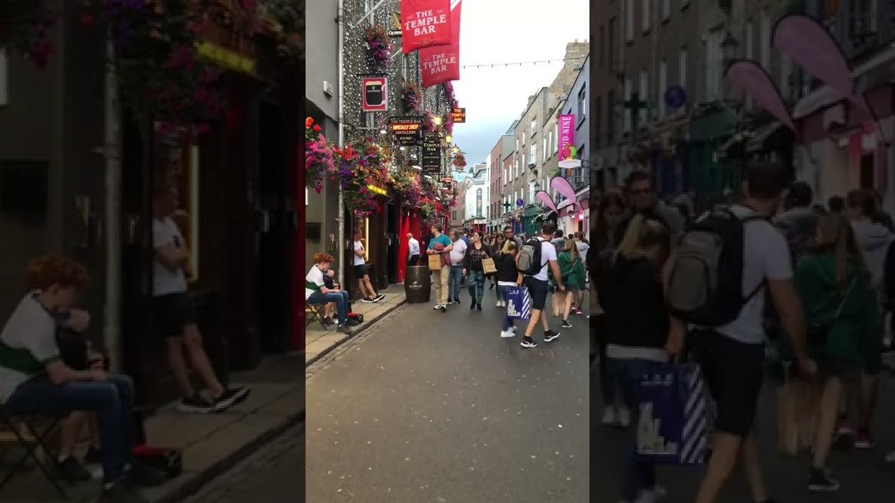 Temple Bar, Dublin Ireland 🇮🇪, travel with atiq